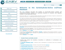 Tablet Screenshot of cazy.org